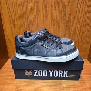 Y2K Zoo York Huber Skate Shoes Men's Size 10 Sneakers 42149/BKCC with Box